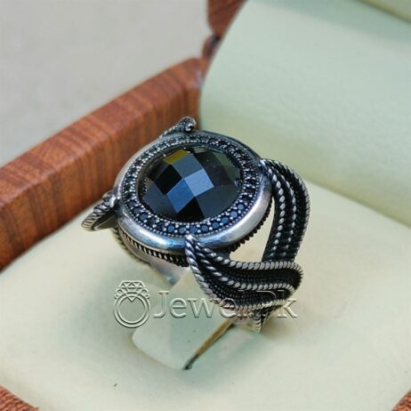 Turkish Ring 925 silver Black Color