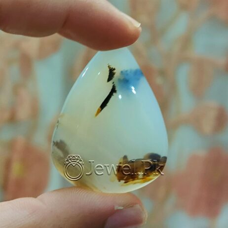 Shajri Aqeeq - Shijri Aqeeq - Aqiq Stone + Moss Agate