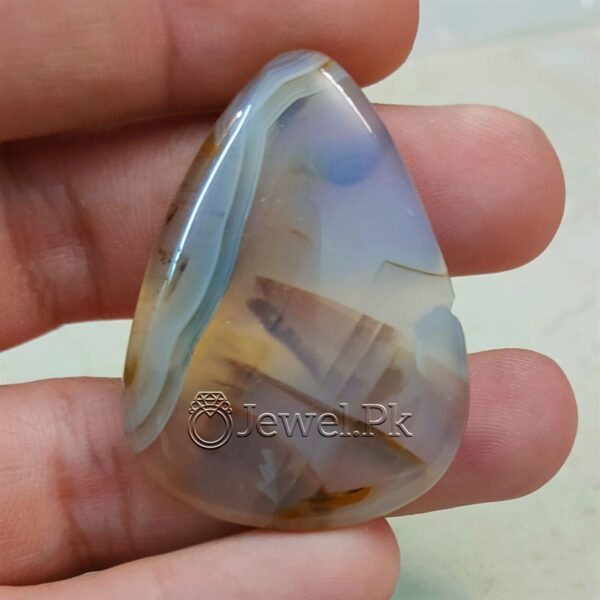 Shajri Aqeeq - Shijri Aqeeq - Aqiq Stone + Moss Agate
