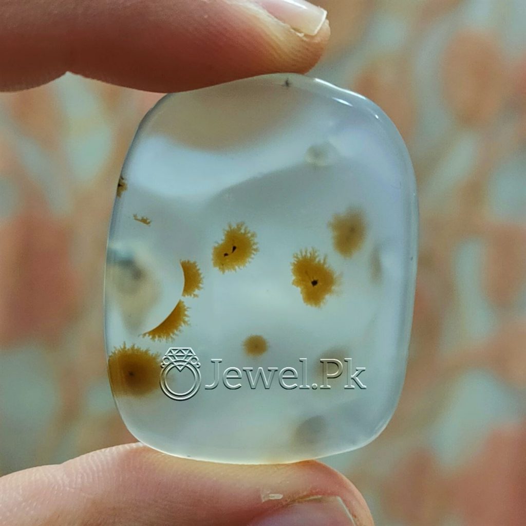 Shajri Aqeeq - Shijri Aqeeq - Aqiq Stone + Moss Agate