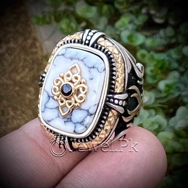 Turkish 925 Silver Ring - Men Turkish Ring - Gents Turkish Rings