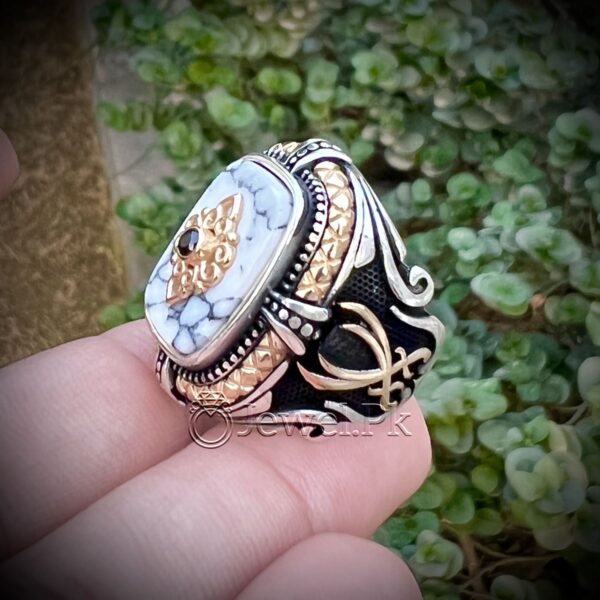 Turkish 925 Silver Ring - Men Turkish Ring - Gents Turkish Rings