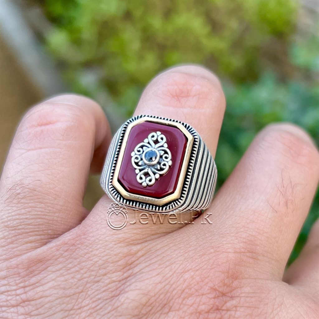 Turkish 925 Silver Ring - Men Turkish Ring - Gents Turkish Rings