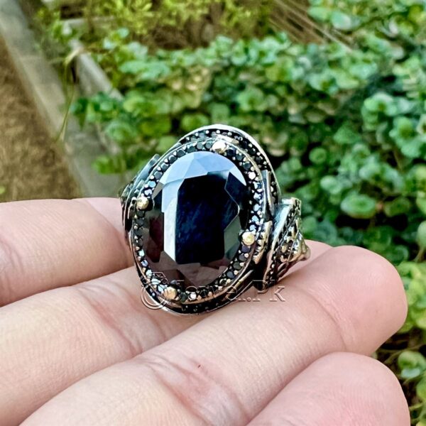 Turkish 925 Silver Ring - Men Turkish Ring - Gents Turkish Rings