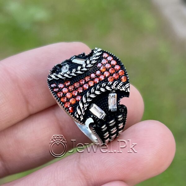 Turkish 925 Silver Ring - Men Turkish Ring - Gents Turkish Rings