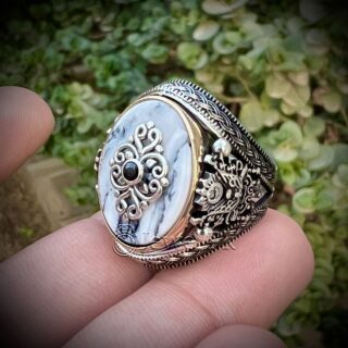 Turkish 925 Silver Ring - Men Turkish Ring - Gents Turkish Rings