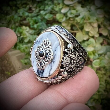 Turkish 925 Silver Ring - Men Turkish Ring - Gents Turkish Rings