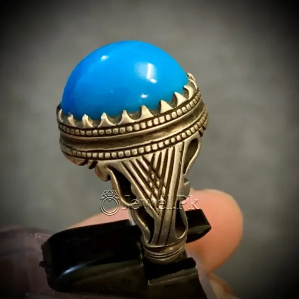 Dark Blue Feroza - deep blue turquoise - Natural Feroza - Natural turquoise firoza