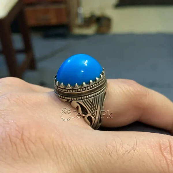 Dark Blue Feroza - deep blue turquoise - Natural Feroza - Natural turquoise firoza