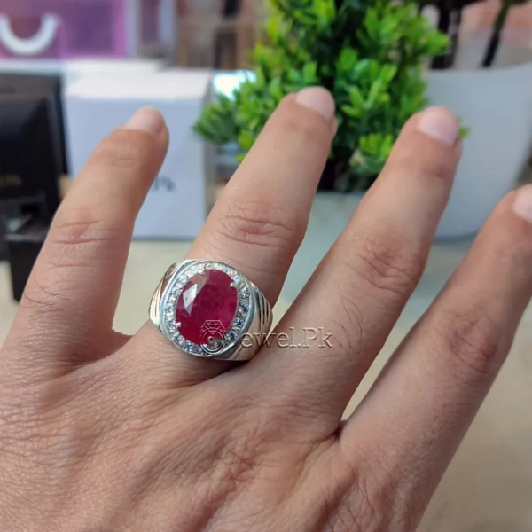 real ruby stone + real yaqoot stone buy online pakistan
