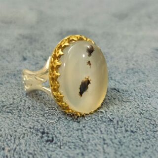 Shajri Aqeeq - Shijri Aqeeq - Aqiq Stone + Moss Agate