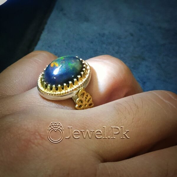 Black Opal - Fire Opal + Opal Ring + Big Opal Stone - Original Fire Opal