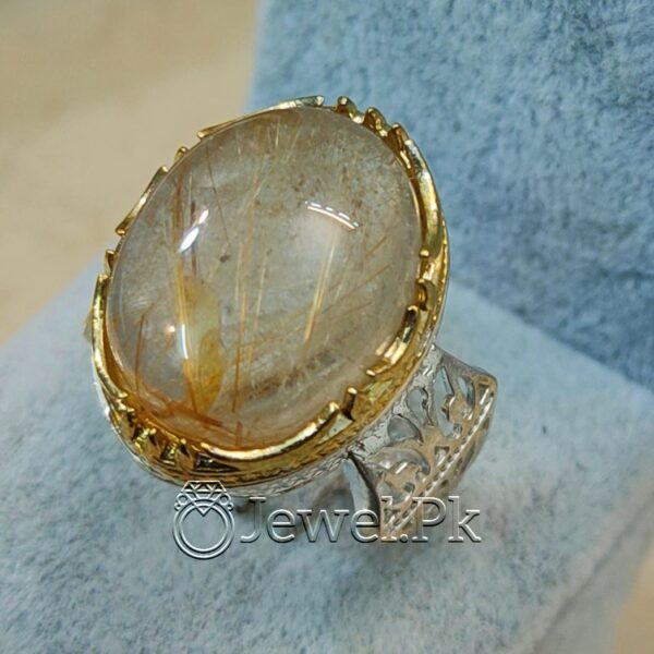 Golden Rutile Quartz + Golden Moh e Najaf