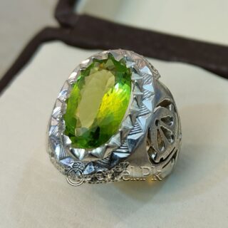 Natural Peridot Ring