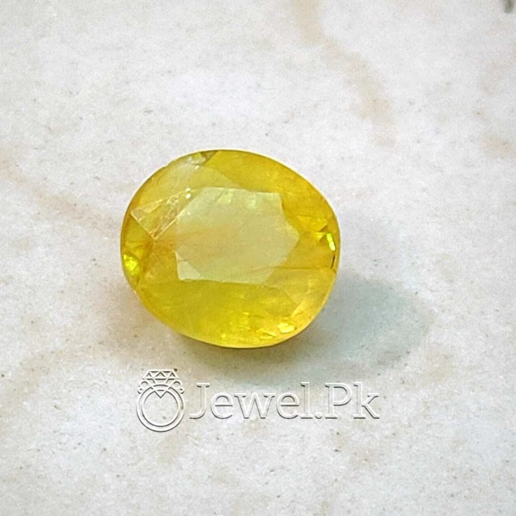 Yellow Sapphire - Pukhraj Stone - Peela Pukhraj - Lab Certified gemstones buy onlline