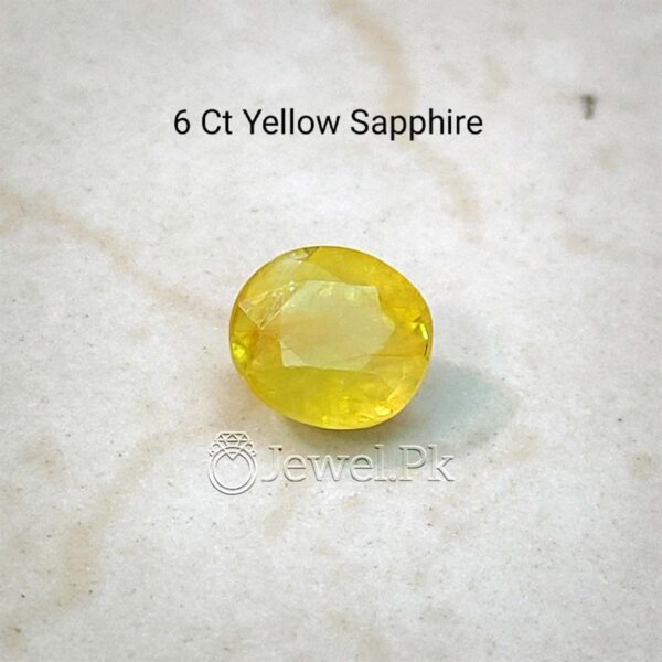 Yellow Sapphire - Pukhraj Stone - Peela Pukhraj - Lab Certified gemstones buy onlline