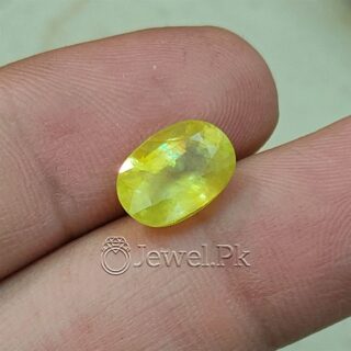 Yellow Sapphire - Pukhraj Stone - Peela Pukhraj - Lab Certified gemstones buy onlline