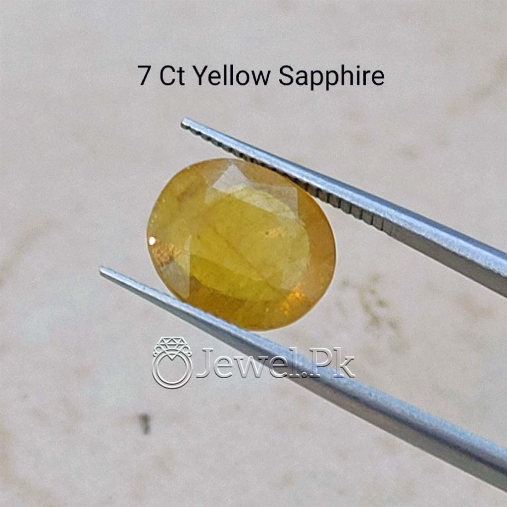 Yellow Sapphire - Pukhraj Stone - Peela Pukhraj - Lab Certified gemstones buy onlline