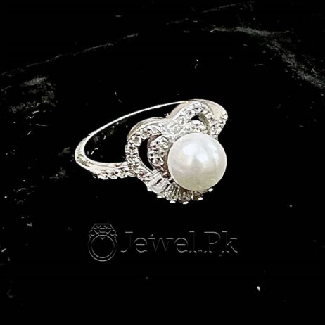 Real Pearl Ring 925 Silver Ring - Pearl Stone