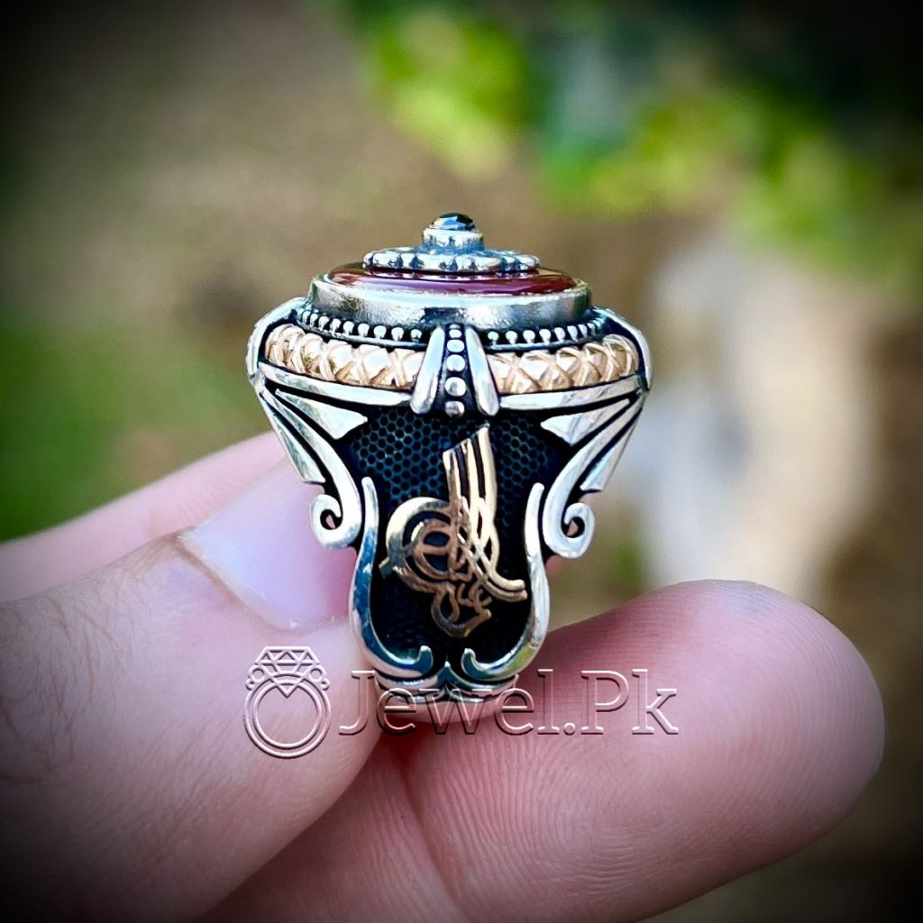Turkish 925 Silver Ring - Men Turkish Ring - Gents Turkish Rings