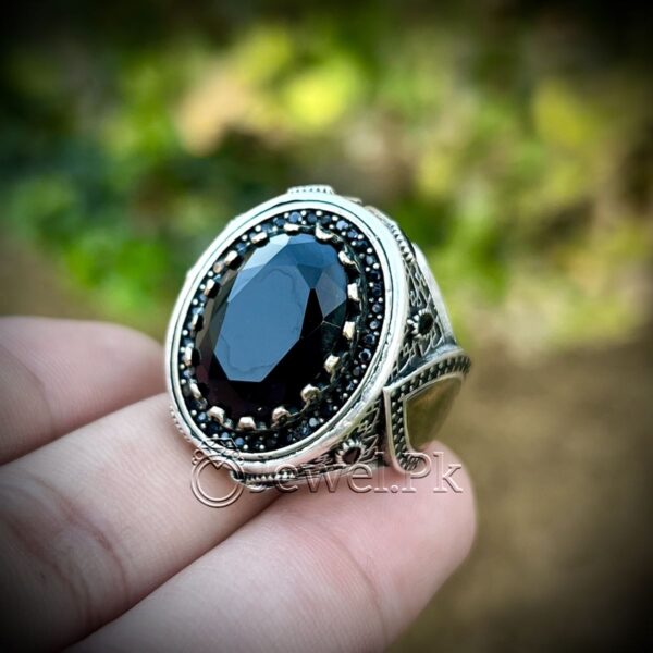 Turkish 925 Silver Ring - Men Turkish Ring - Gents Turkish Rings