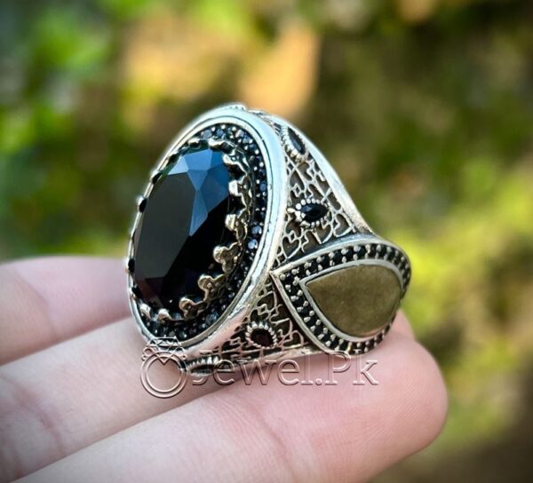 Luxury Turkish 925 Silver Ring Buy Online in Pakistan