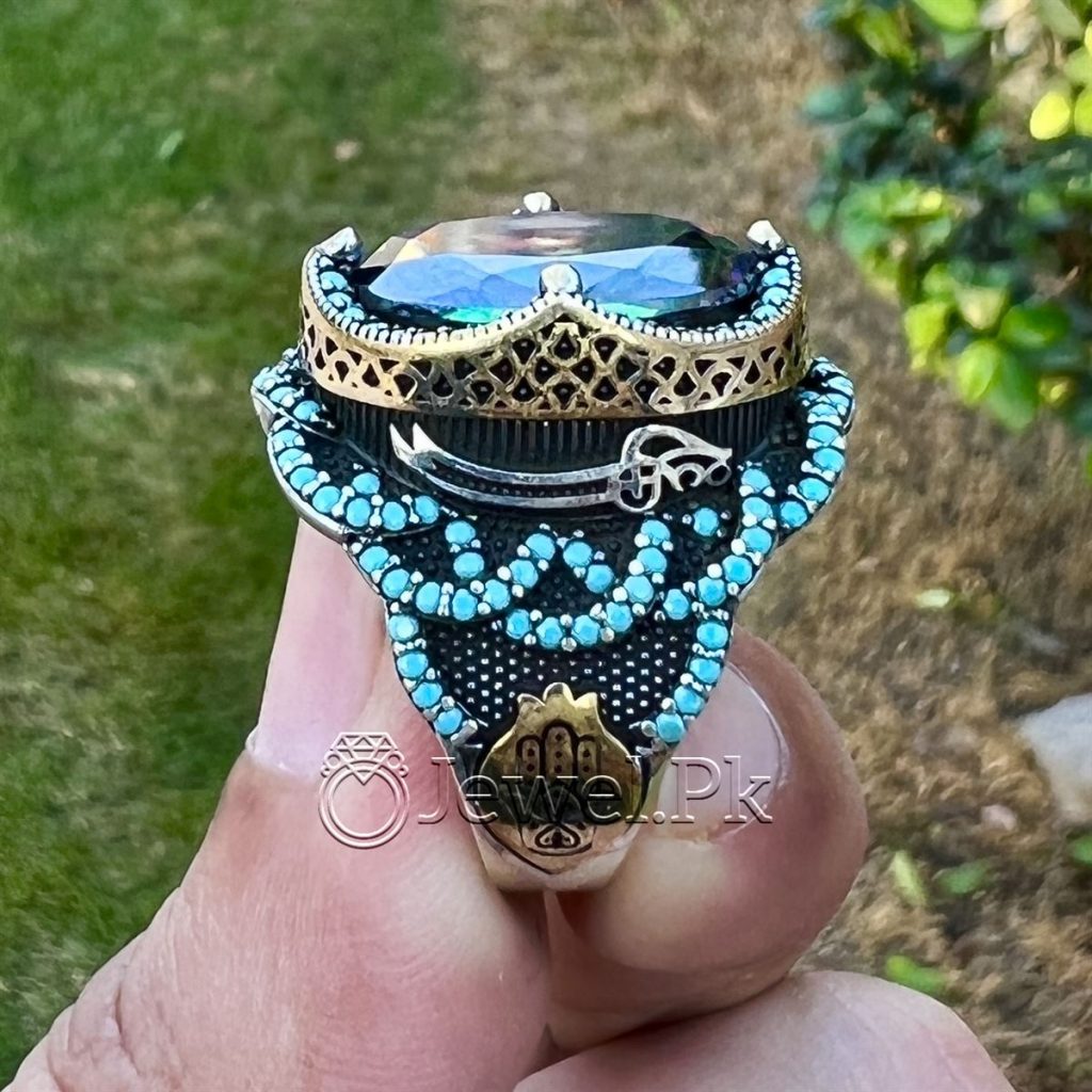 Turkish 925 Silver Ring - Men Turkish Ring - Gents Turkish Rings