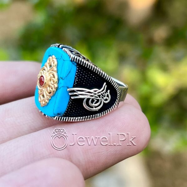 Turkish 925 Silver Ring - Men Turkish Ring - Gents Turkish Rings