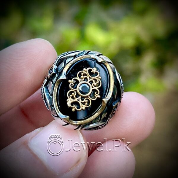 Turkish 925 Silver Ring - Men Turkish Ring - Gents Turkish Rings
