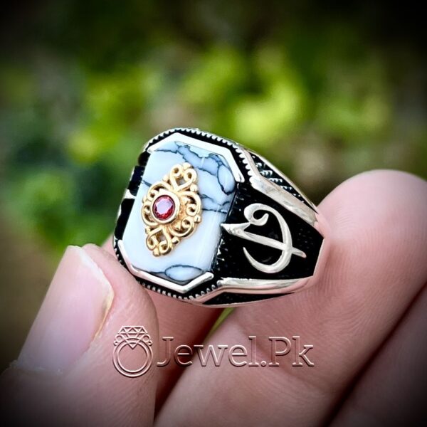 Turkish 925 Silver Ring - Men Turkish Ring - Gents Turkish Rings