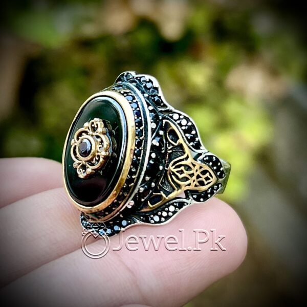Turkish 925 Silver Ring - Men Turkish Ring - Gents Turkish Rings