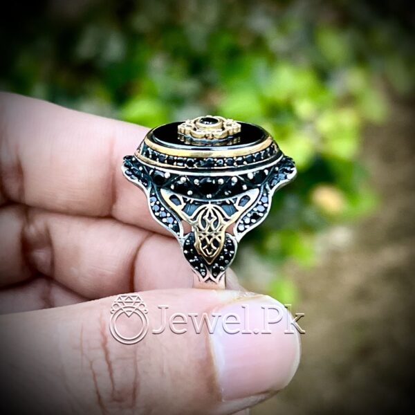 Turkish 925 Silver Ring - Men Turkish Ring - Gents Turkish Rings