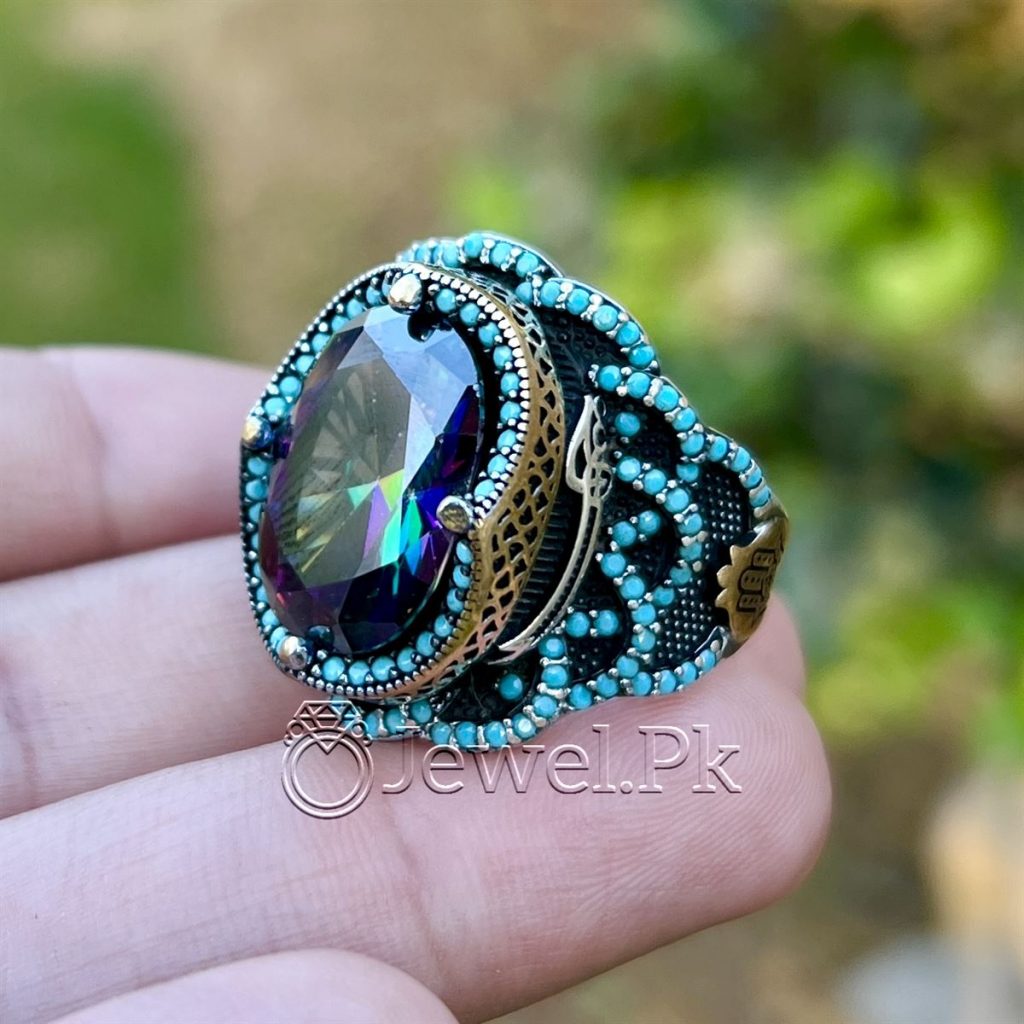 Turkish 925 Silver Ring - Men Turkish Ring - Gents Turkish Rings