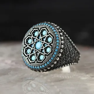 Luxury Turkish 925 Silver Ring Buy Online in Pakistan