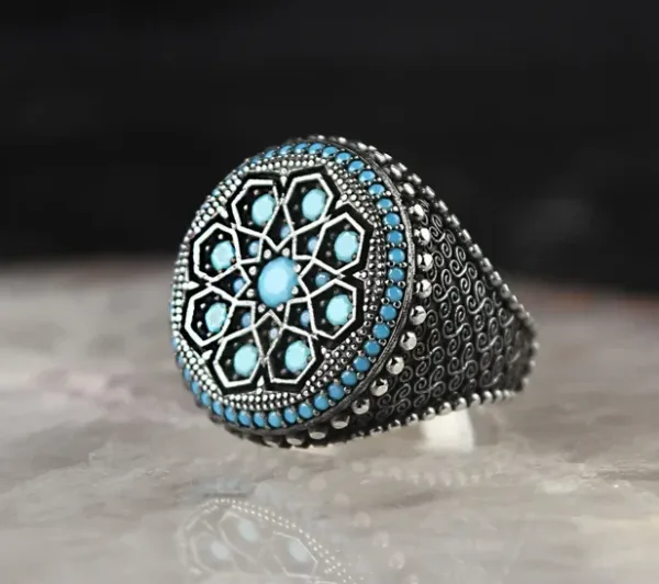 Luxury Turkish 925 Silver Ring Buy Online in Pakistan