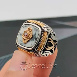 Luxury Turkish 925 Silver Ring Buy Online in Pakistan