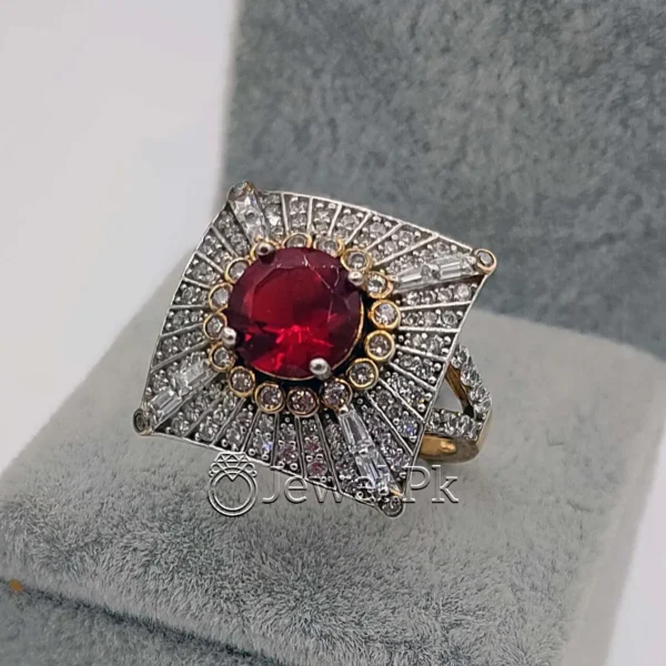 Luxury VIP Italian Silver Rings - 925 Chandi Silver Rings for women - Ladies italian rings