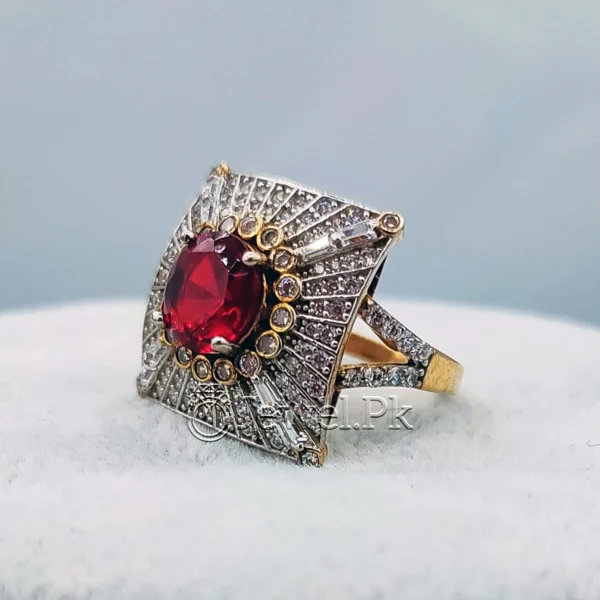 Luxury VIP Italian Silver Rings - 925 Chandi Silver Rings for women - Ladies italian rings