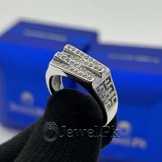 Elegant rings for men, Italian Silver 925 Ring for boys