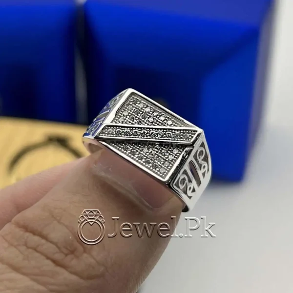 Elegant rings for men, Italian Silver 925 Ring for boys