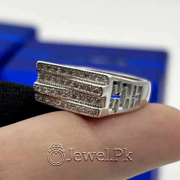 Elegant rings for men, Italian Silver 925 Ring for boys