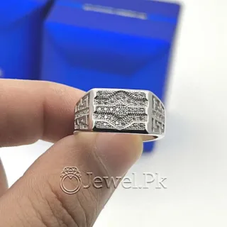 Elegant rings for men, Italian Silver 925 Ring for boys
