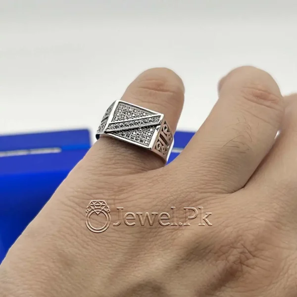 Elegant rings for men, Italian Silver 925 Ring for boys