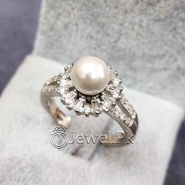 Real Pearl Ring - 925 Silver Ring