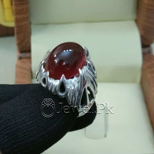 Natural Yemen Agate Ring