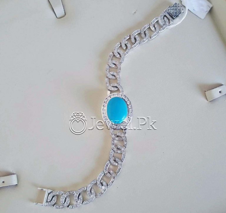 Italian Bracelet for Women - Italian Bracelet for Men - Feroza Bracelet - Turquoise Bracelet