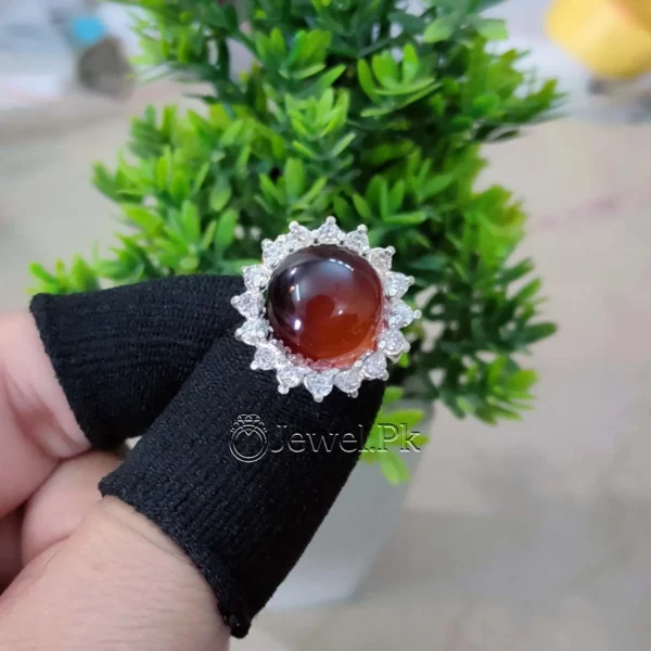 aqeeq women ring