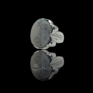 Dendritic Agate - Shajri Aqeeq - Agate Ring