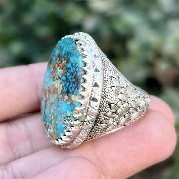 Nishaburi Feroza - Nishapuri Turquoise - Irani Feroza + Irani Turquoise Shajri Turquoise + Masterpiece Ring
