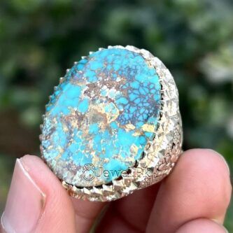 Nishaburi Feroza - Nishapuri Turquoise - Irani Feroza + Irani Turquoise Shajri Turquoise + Masterpiece Ring